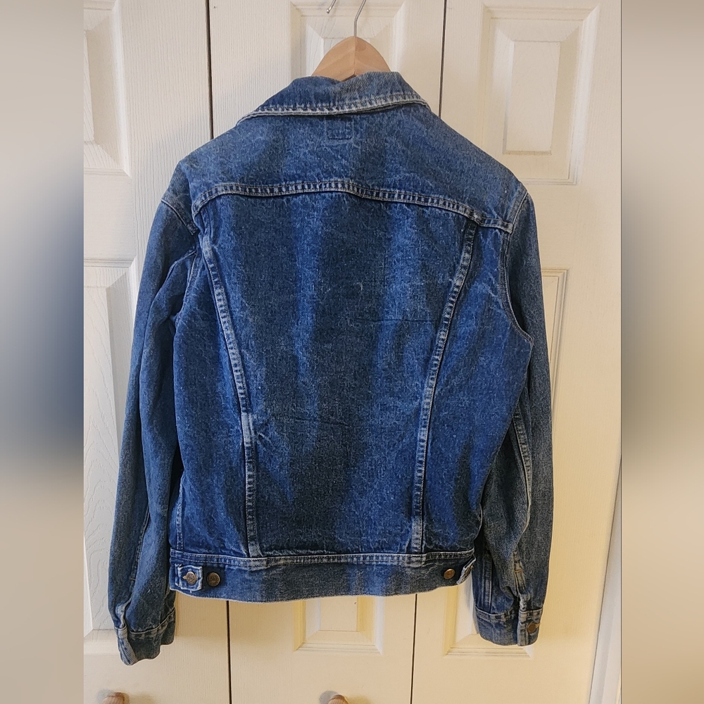 Women's Blue Denim Jacket - Picture 2 of 8